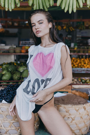 I HEART LOVE BOYFRIEND TEE