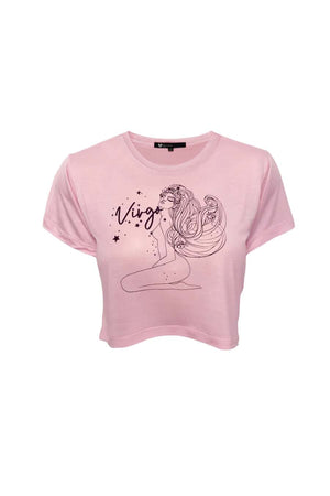 Virgo Crop Baby Tee